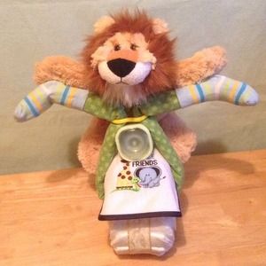 Jungle Baby Diaper Cake