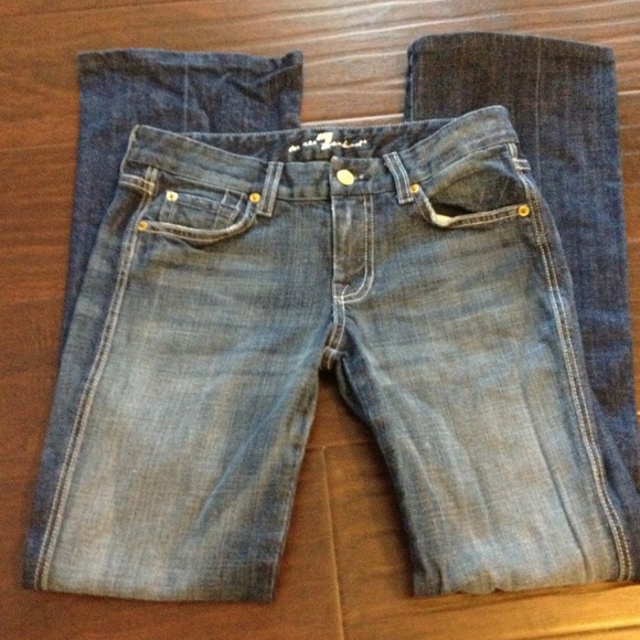 7 For All Mankind Seven "A Pocket" Jeans Size 26 - Picture 3 of 4