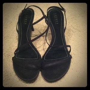 Size 10 Ralph Lauren black dress shoe