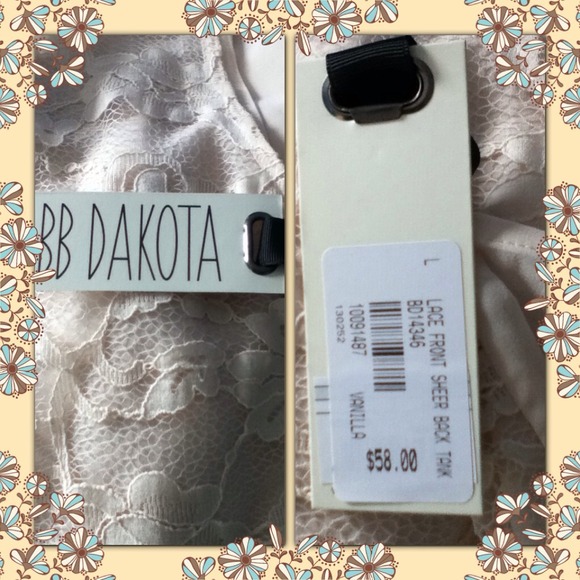 🎉🎊2X Host Pick🎊🎉✨NWT✨Lace Front Back Tank - Picture 4 of 4