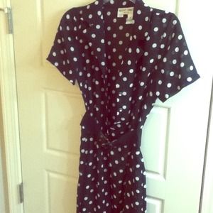 Vintage polka dot dress