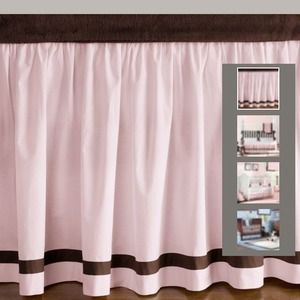 Restoration Hardware European Contrast Crib Skirt