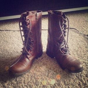 Brown boots