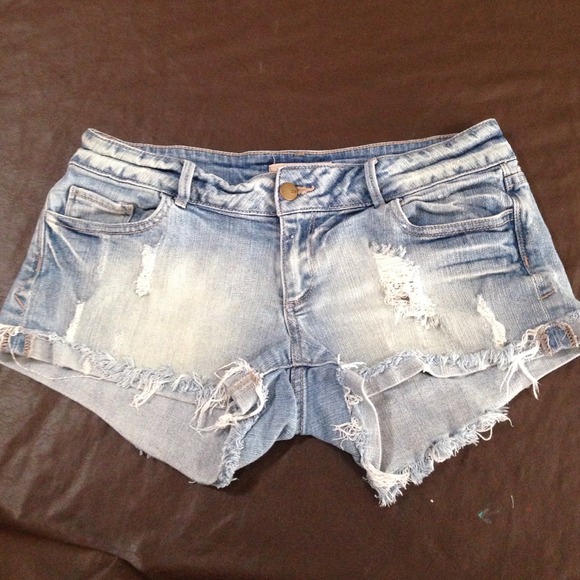 Forever 21 cuffed short shorts