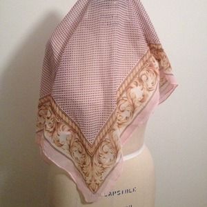 Vintage style sheer scarf