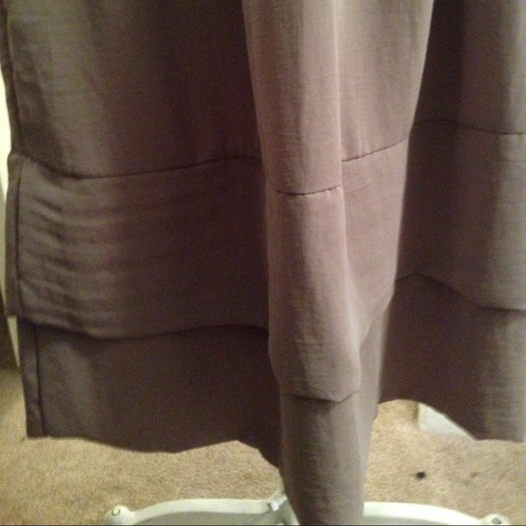 Sweet Black and Taupe Dress - Picture 3 of 4