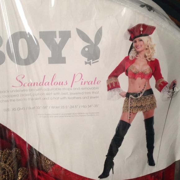 Playboy "Scandalous Pirate" Halloween costume