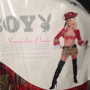 Playboy "Scandalous Pirate" Halloween costume