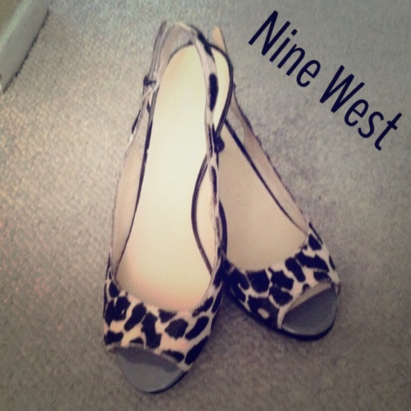 🚫GIFT for Maggie_Pie🚫 Nine West calf skin  heel