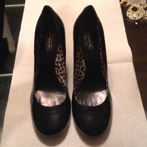 Coach Wedge Pumps
