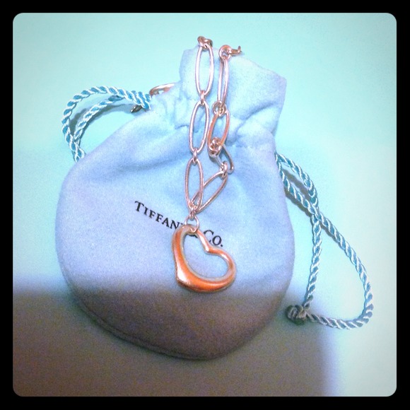 Authentic Open Heart Tiffany Bracelet