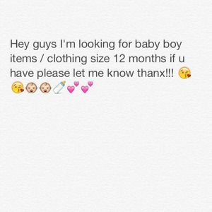 Baby boy clothing
