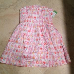 Lilly Pulitzer "Lottie" resort white spritz dress