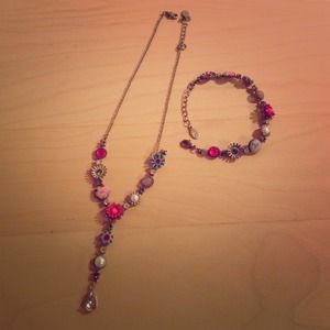 Necklace Bracelet Set