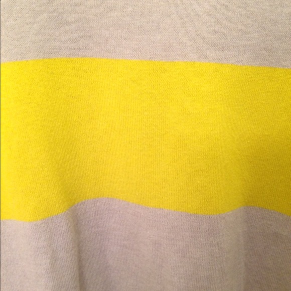 SOLD 🎂💛hi-lighter yellow and grey striped - Picture 2 of 4