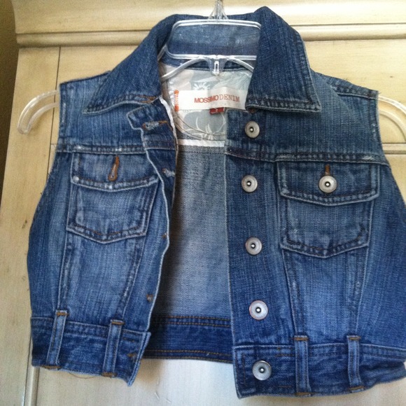 Denim vest