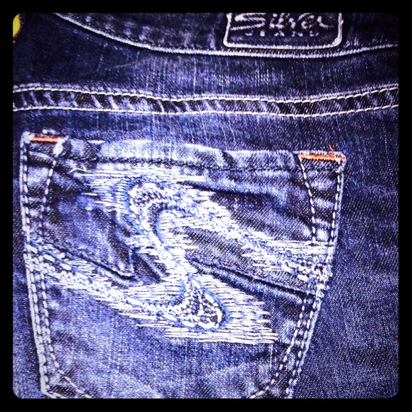 Silver 'Aiko' Jeans💥