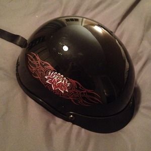 ⬇️ NWOT DOT Ladies' Motorcycle Half Helmet