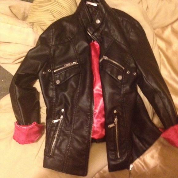 Leather jacket