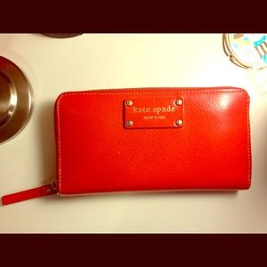Kate Spade Continental Neda Leather Wallet