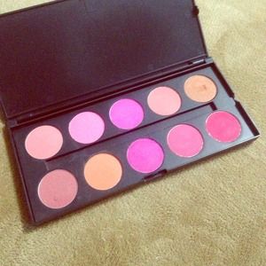 10 color blush palette & mac blush