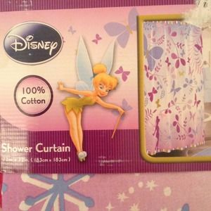 New shower curtain tinker bell ...
