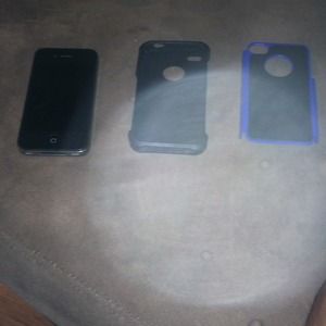Black iphone 4s 8gig verizon