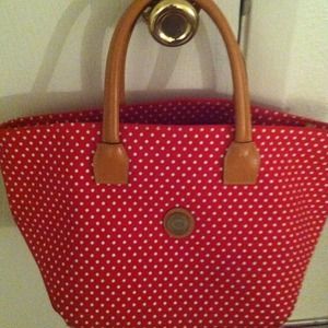 Kept! Red Polka Dot Purse