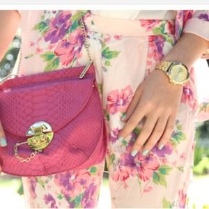 Pants - Pink floral sabo skirt pants Pants - Pink floral sabo skirt pants