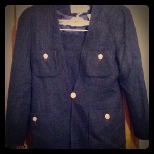 JH Collectibles Lined Worsted Wool Blend Suit NWOT