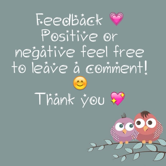 Feedback💕👍 - Picture 1 of 3