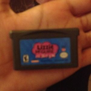 Lizzie McGuire on the go game boy game