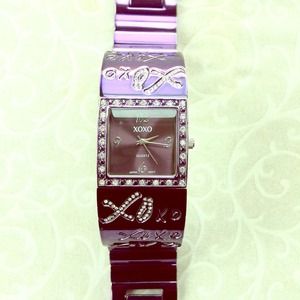 Purple XOXO watch