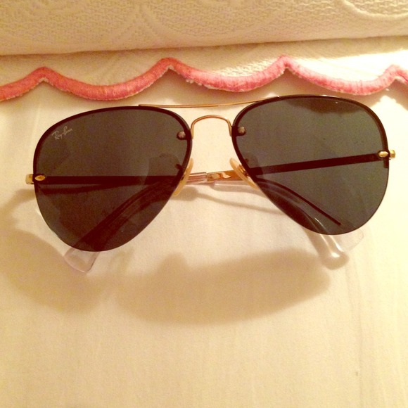 Ray ban rimless aviators