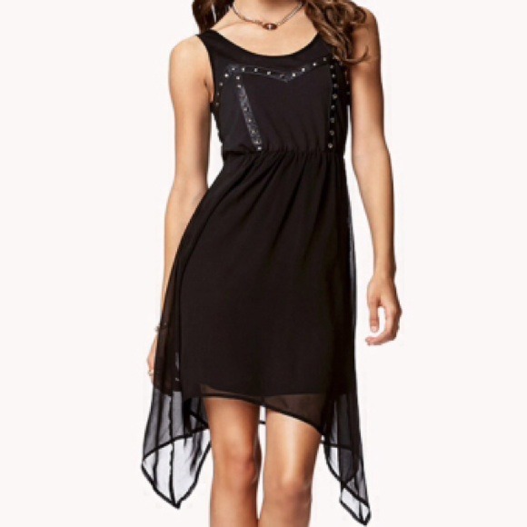 ❌SOLD❌Forever 21 Black studded Dress