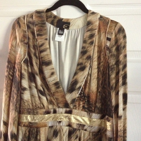 Just Cavalli animal print dress