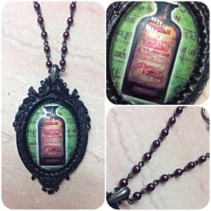 Her Sweet Revenge Poison Handmade Rosary Necklace