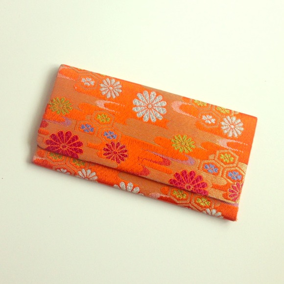 Japanese silk wallet