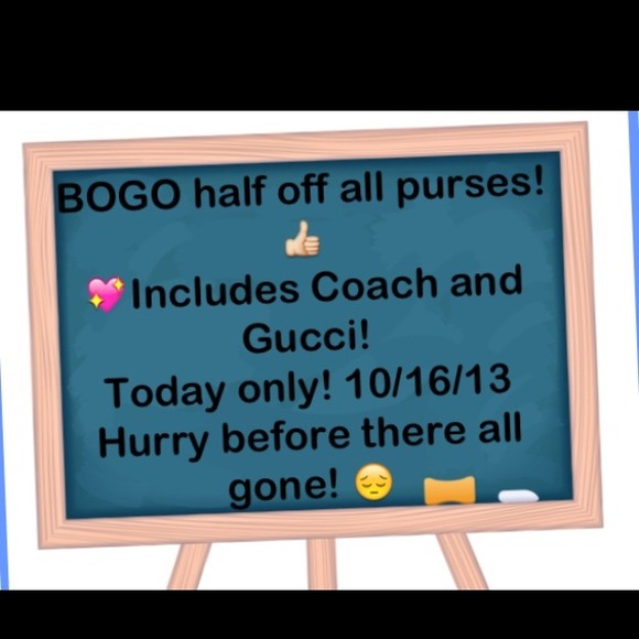 💖BOGO ALL PURSES! Today only!