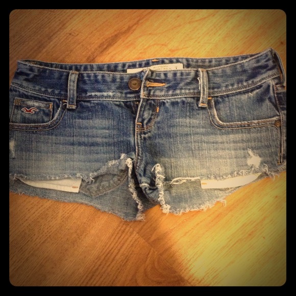 Hollister denim shorts
