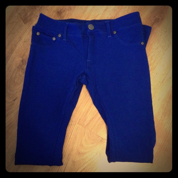 Cobalt blue skinnies