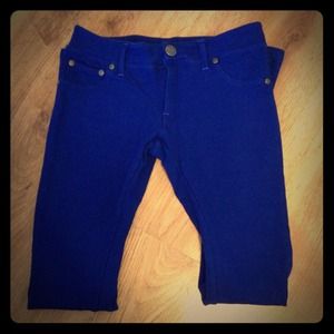 Cobalt blue skinnies