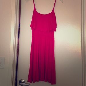 Cute and simple pink dress