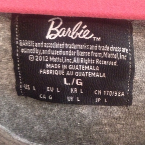 ⛔️SOLD⛔️ Forever 21 Barbie Girl Crop Top Large - Picture 2 of 4