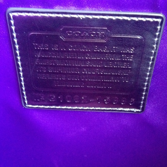 Coach Poppy purse - Picture 3 of 4