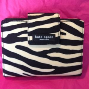 Kate Spade silk/leather organizer