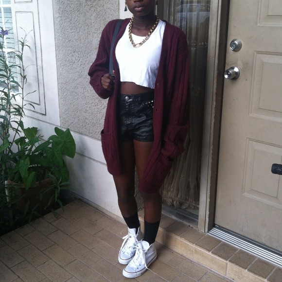 Oversize knitted sweater/cardigan