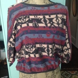 SOLD ✨ Geometric Print Sweater