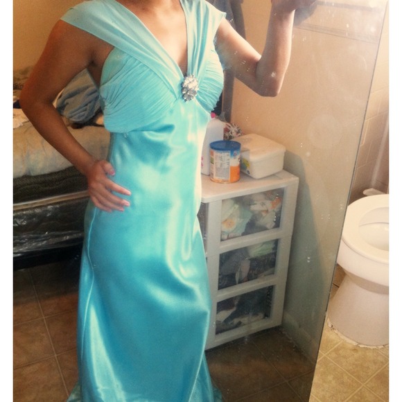 Baby Blue Prom Dress