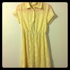 Retro lace dress